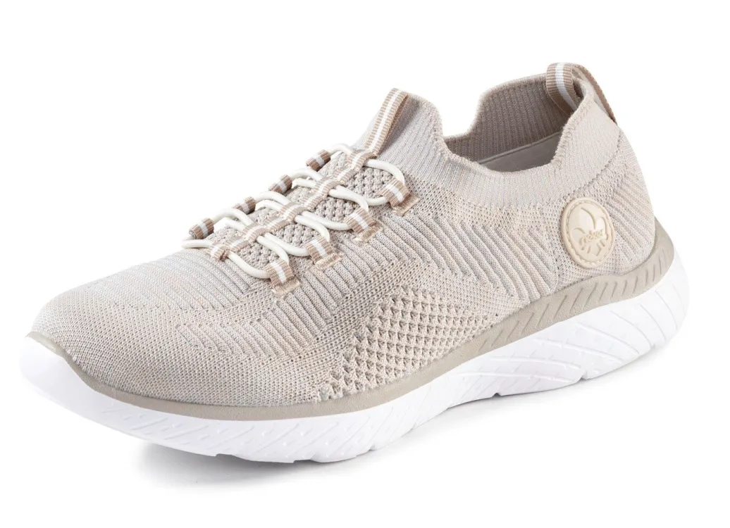 New Rieker, leichte Damen-Sneaker, Weite G, mit MemoSoft-Textileinlage Damen Sneaker & Sportschuhe|Schnürschuhe