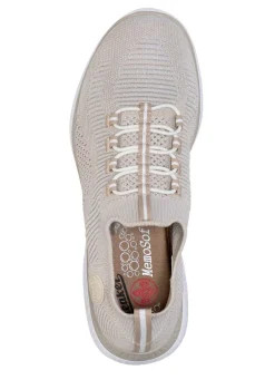 New Rieker, leichte Damen-Sneaker, Weite G, mit MemoSoft-Textileinlage Damen Sneaker & Sportschuhe|Schnürschuhe