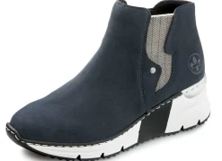 Sale Rieker, modische Damen-Boots, Weite G, mit Reißverschluss Damen Stiefel & Stiefeletten