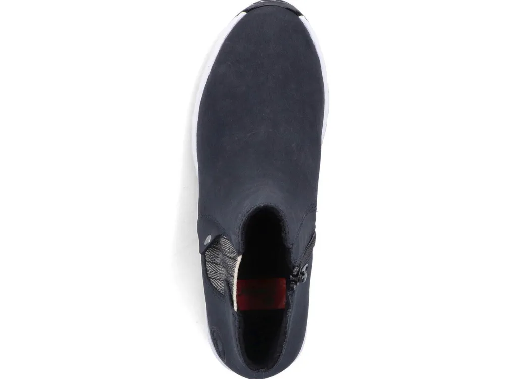 Sale Rieker, modische Damen-Boots, Weite G, mit Reißverschluss Damen Stiefel & Stiefeletten