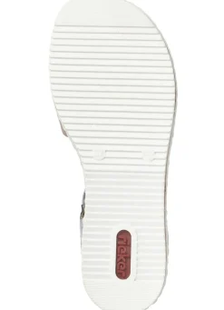 Discount Rieker, modische Damen-Sandalen, mit Gummizug Damen Sandalen