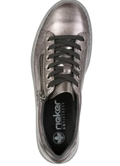 Sale Rieker, modische Damen-Sneaker, mit Reißverschluss Damen Sneaker & Sportschuhe|Schnürschuhe