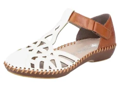 Sale Rieker Sandale mit Klettverschluss Damen Sandalen