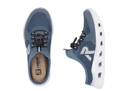 Discount Rieker Slipper mit elastischem Schnellschnürsystem mit Stopper Damen Sneaker & Sportschuhe|Slipper