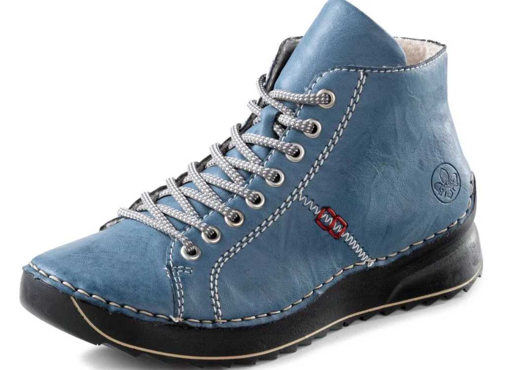 Hot Rieker, sportive Damen-Boots, Winterschuhe, mit Reißverschluss Damen Stiefel & Stiefeletten|Sneaker & Sportschuhe