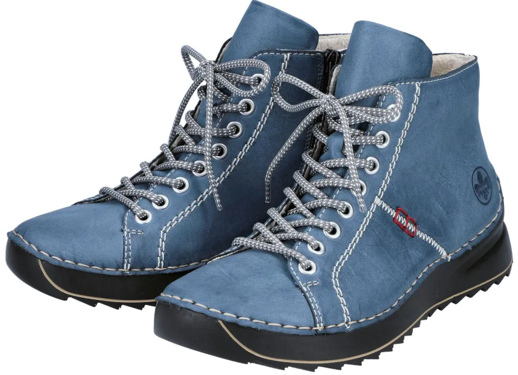 Hot Rieker, sportive Damen-Boots, Winterschuhe, mit Reißverschluss Damen Stiefel & Stiefeletten|Sneaker & Sportschuhe