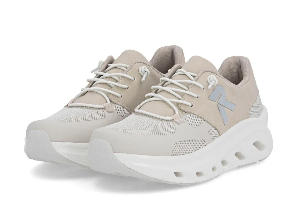 New Rieker, sportive Damen-Sneaker, Weite G, mit herausnehmbarem Fußbett Damen Sneaker & Sportschuhe|Schnürschuhe