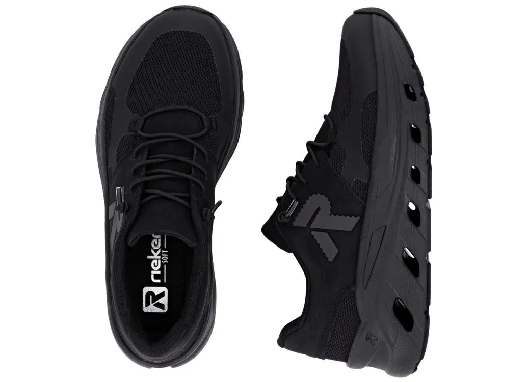 Outlet Rieker, sportive Damen-Sneaker, Weite G, mit herausnehmbarem Fußbett Damen Sneaker & Sportschuhe|Schnürschuhe