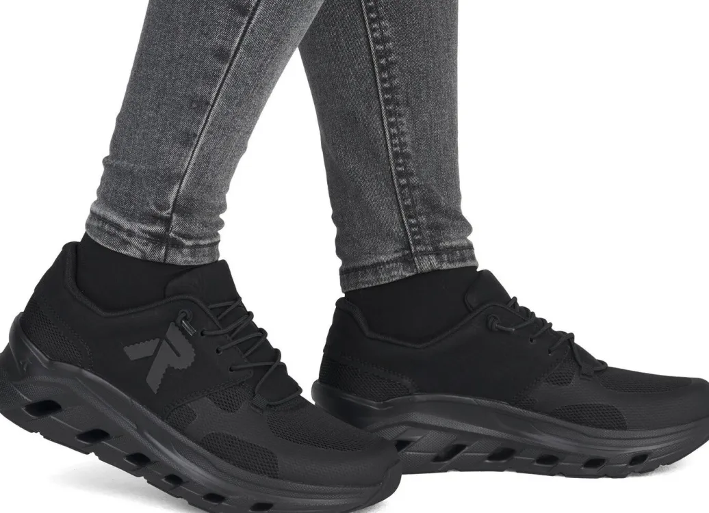 Outlet Rieker, sportive Damen-Sneaker, Weite G, mit herausnehmbarem Fußbett Damen Sneaker & Sportschuhe|Schnürschuhe