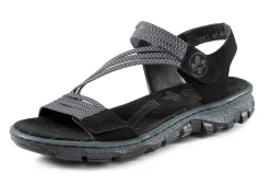 Online Rieker, sportliche Damen-Sandalen, mit zwei Klettspangen Damen Sneaker & Sportschuhe|Sandalen