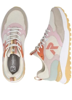 Best Rieker, sportliche Damen-Sneaker, mit herausnehmbarem Fußbett Damen Sneaker & Sportschuhe|Schnürschuhe