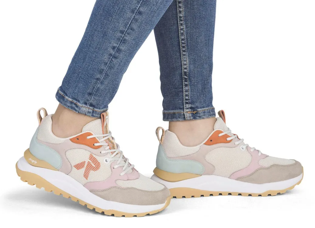 Best Rieker, sportliche Damen-Sneaker, mit herausnehmbarem Fußbett Damen Sneaker & Sportschuhe|Schnürschuhe