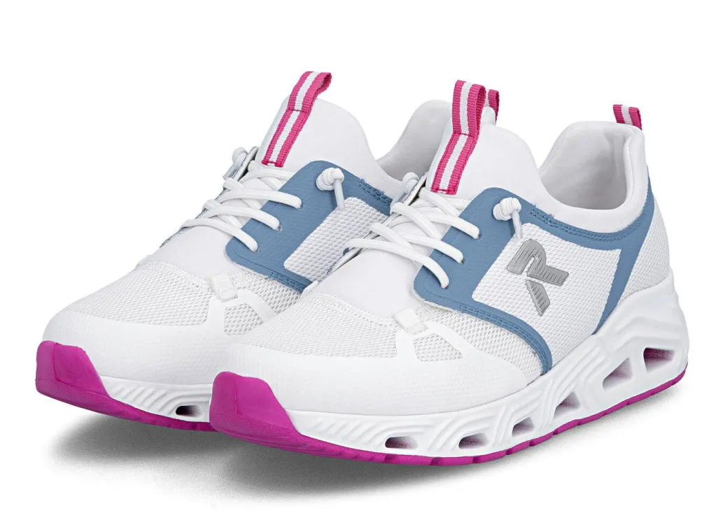 Hot Rieker, sportliche Damen-Sneaker, mit herausnehmbarem Fußbett Damen Sneaker & Sportschuhe|Schnürschuhe