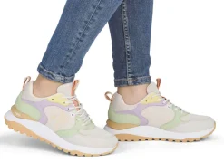 Sale Rieker, sportliche Damen-Sneaker, mit herausnehmbarem Fußbett Damen Sneaker & Sportschuhe|Schnürschuhe