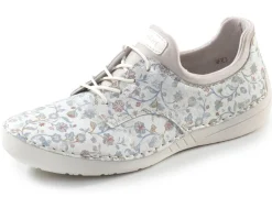 Hot Rieker, stilvolle Damen-Sneaker, mit elastischer Zierschnürung Damen Sneaker & Sportschuhe|Schnürschuhe