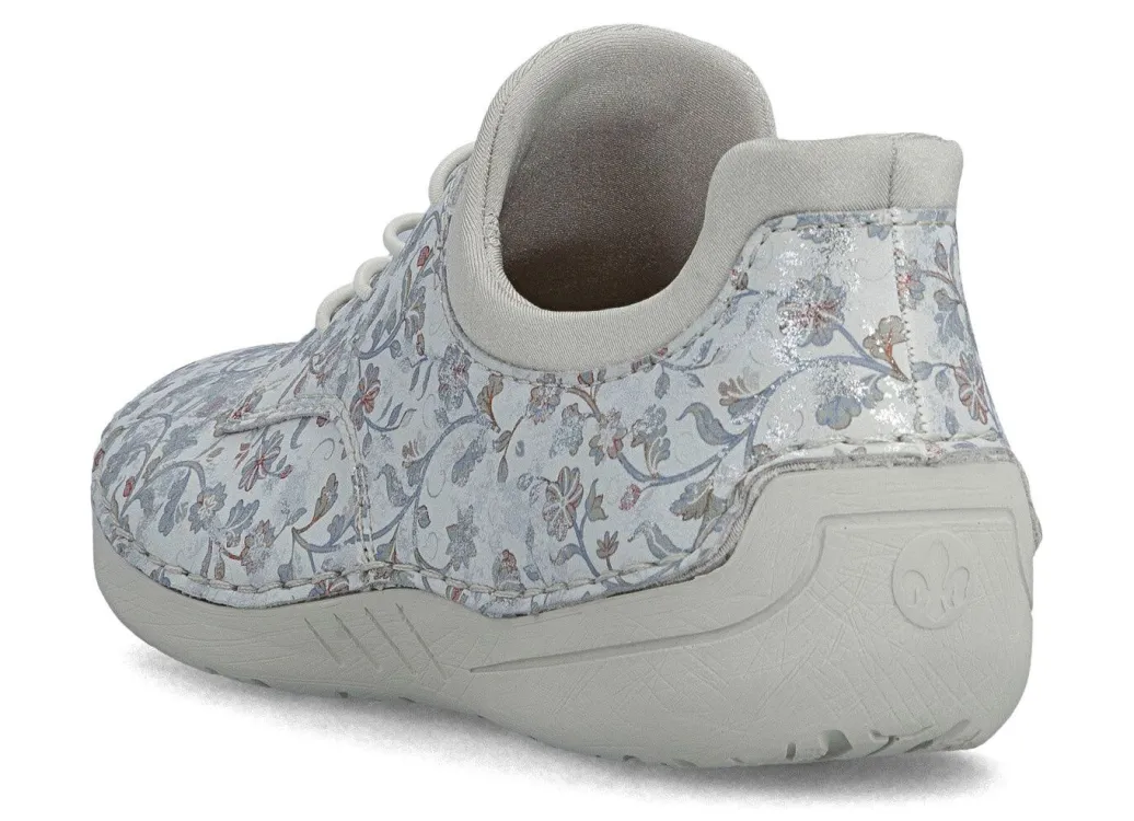Hot Rieker, stilvolle Damen-Sneaker, mit elastischer Zierschnürung Damen Sneaker & Sportschuhe|Schnürschuhe