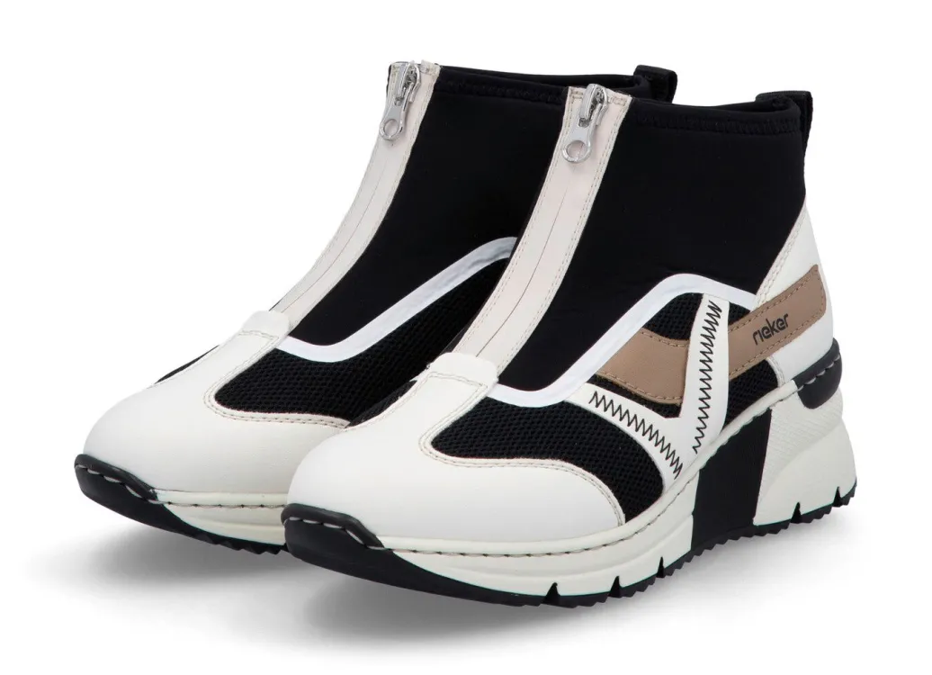 Sale Rieker, stylische Damen-Boots, Weite G, mit herausnehmbarem Fußbett Damen Stiefel & Stiefeletten