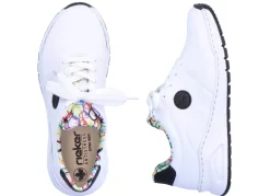 Sale Rieker, stylische Damen-Sneaker, Weite H, mit herausnehmbarem Fußbett Damen Sneaker & Sportschuhe|Schnürschuhe