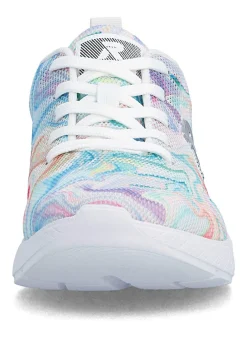 Best Rieker, stylische Damen-Sneaker, mit herausnehmbarem Fußbett Damen Sneaker & Sportschuhe|Schnürschuhe