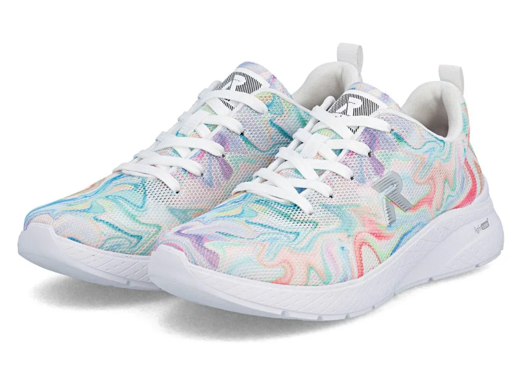 Best Rieker, stylische Damen-Sneaker, mit herausnehmbarem Fußbett Damen Sneaker & Sportschuhe|Schnürschuhe
