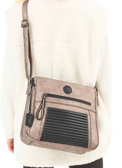 New Rieker, Tasche, Damen, mit Magnetverschluss-Vorfach Handtaschen