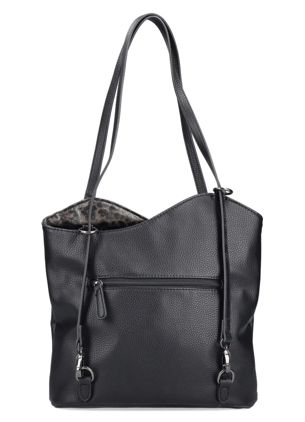 Discount Rieker, Tasche, Damen, mit optischen Leo-Highlights Handtaschen