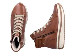 Best Rieker, trendige Damen-Boots, Winterschuhe, mit herausnehmbarem Fußbett Damen Winterschuhe|Stiefel & Stiefeletten