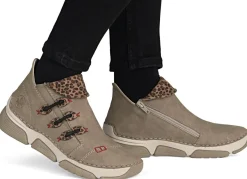 New Rieker, trendige Damen-Boots, Winterschuhe, mit Reißverschluss Damen Winterschuhe|Stiefel & Stiefeletten