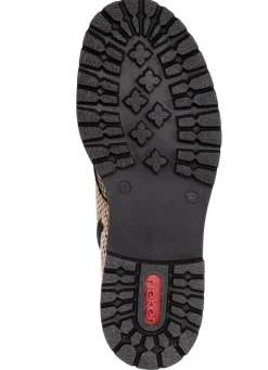 Sale Rieker, trendige Damen-Stiefeletten, Winterschuhe, mit Reißverschluss Damen Winterschuhe|Stiefel & Stiefeletten