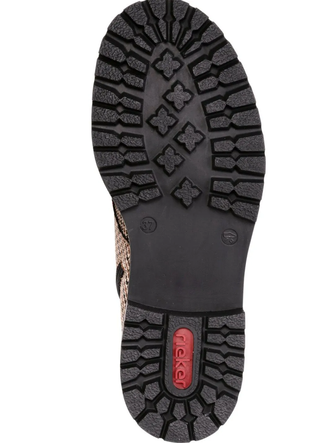 Sale Rieker, trendige Damen-Stiefeletten, Winterschuhe, mit Reißverschluss Damen Winterschuhe|Stiefel & Stiefeletten