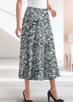 Damen Mona Röcke<Rock mit farbbrillantem Druck