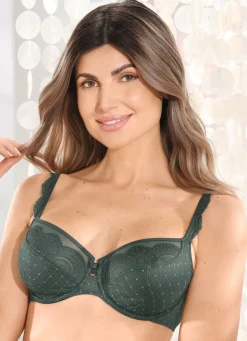 Clearance Rosa Faia Bügel-BH mit elastischer Spitze Damen Bh Mit Spitze|Bh Mit Bügel