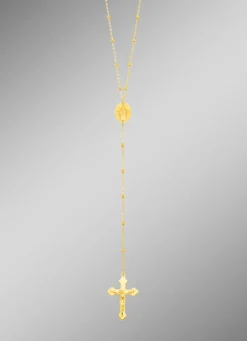 Discount Rosenkranz-Ankerkette aus Gold Damen Halsketten
