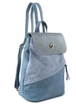 Discount Rucksack mit Überschlag und Drehschloss Handtaschen