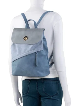 Discount Rucksack mit Überschlag und Drehschloss Handtaschen