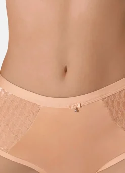 Outlet Sassa Zweierpack Slips mit jacquarddessinierten Tülleinsätzen Damen Slips