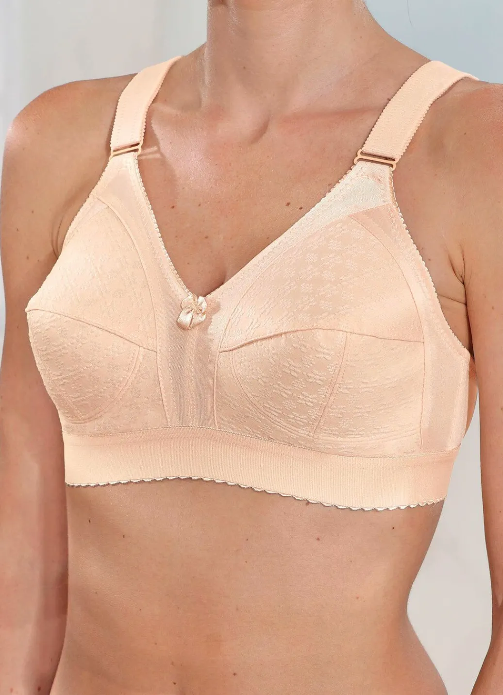 Outlet Sassa Zweierpack-BH mit bequemem Unterbrustband Damen Bh Ohne Bügel
