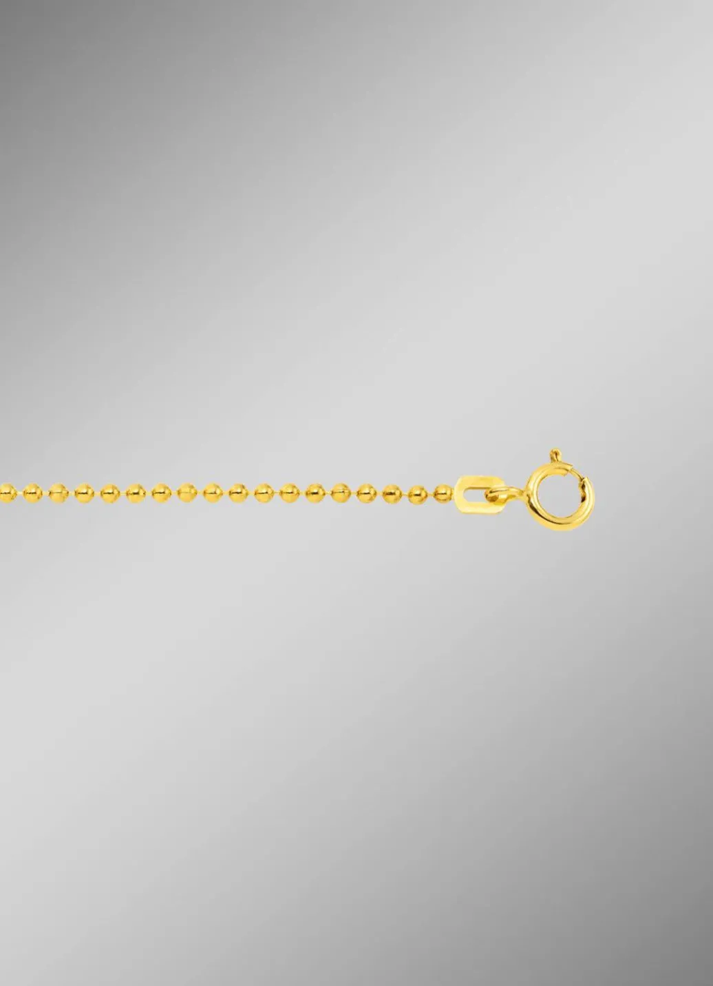 Discount Schicke Kugelkette aus Gold Damen Halsketten
