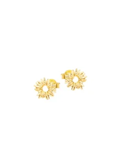 Outlet Schicke Ohrstecker im Blumen-Design Damen Ohrschmuck