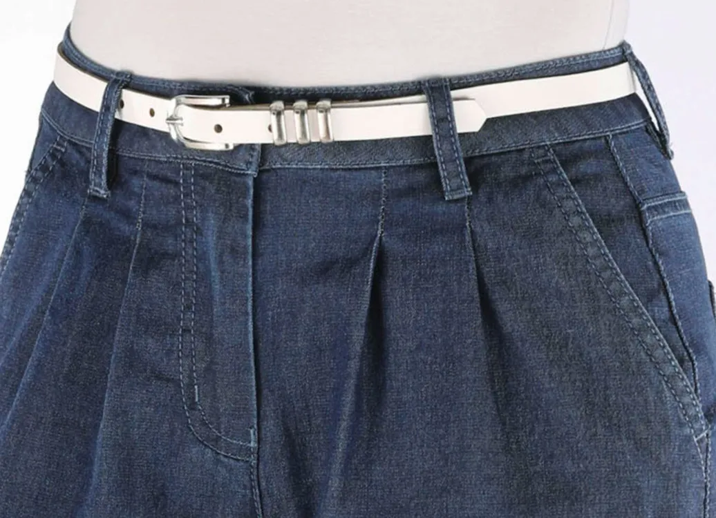 Hot Schicker Damen-Gürtel aus Leder, 1,5 cm breit Gürtel