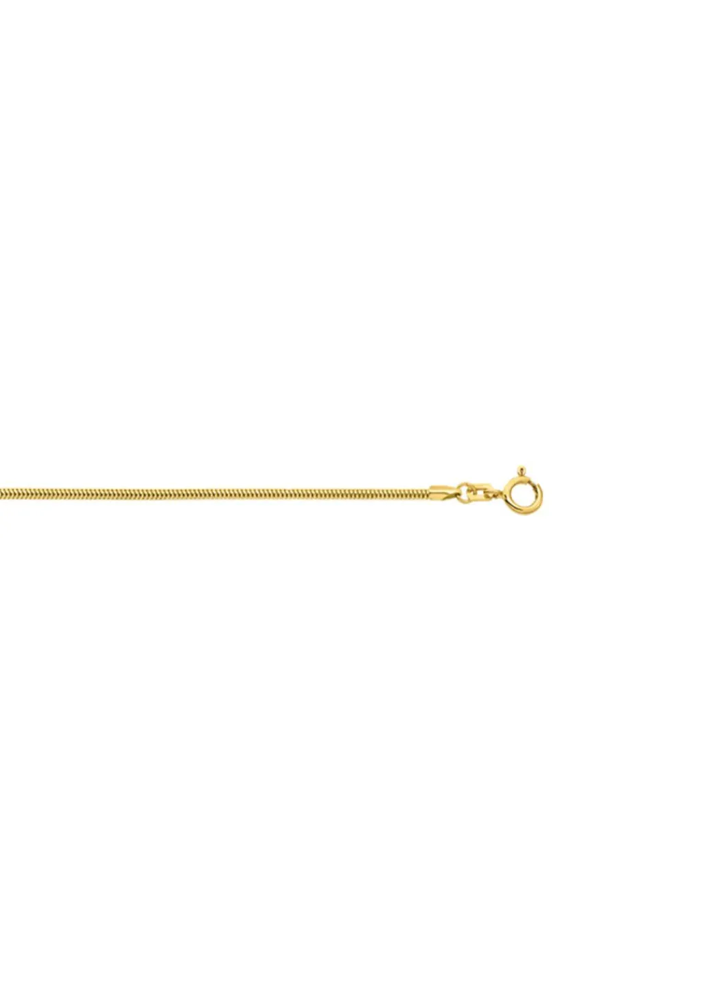 Best Schlangenkette aus Gold Damen Halsketten