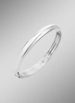 Online Schlichter Armreif aus Silber Herren Armbänder