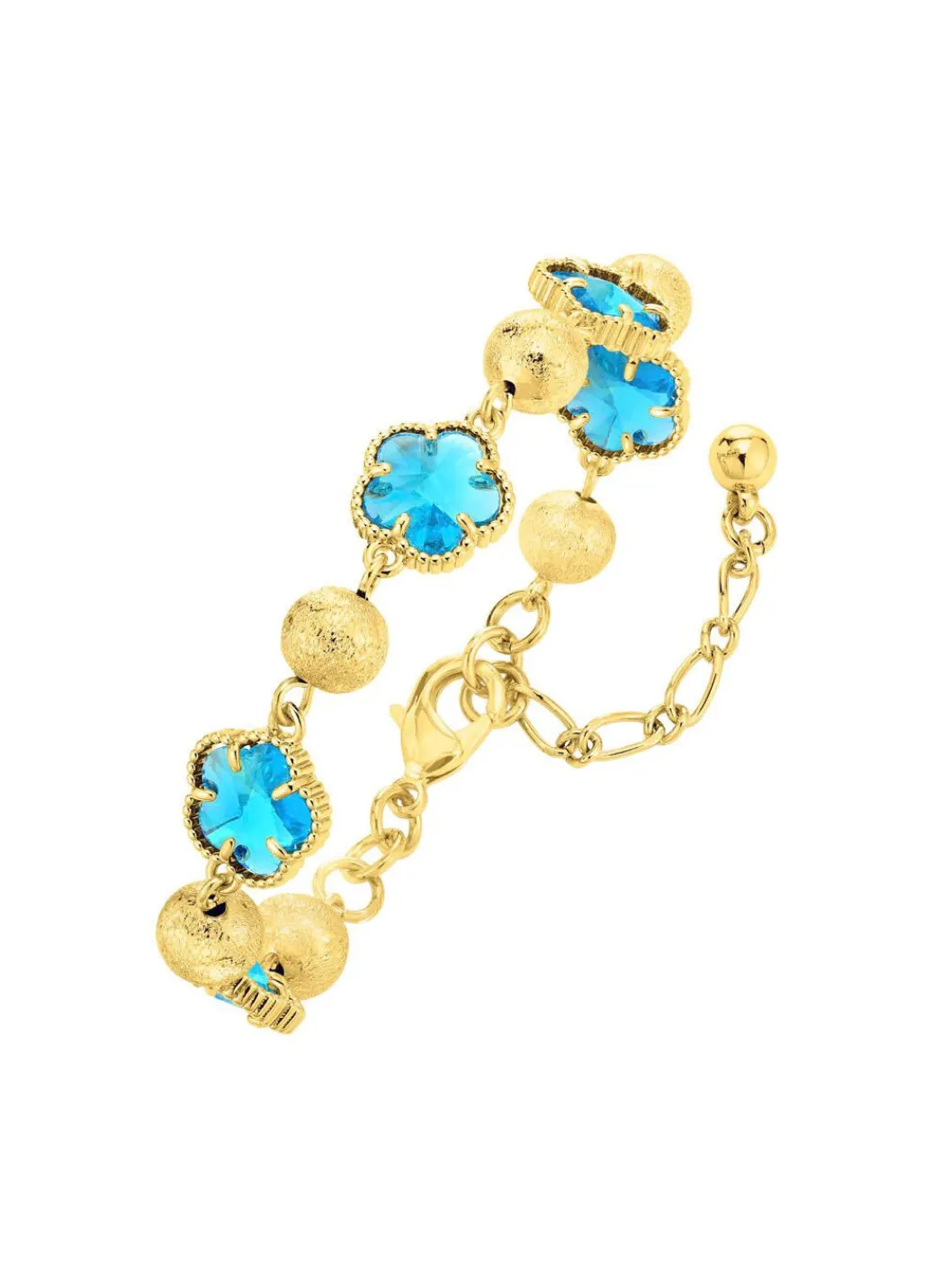 Schmuckset, 3-teilig, im Blumendesign Damen Modeschmuck