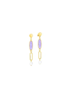 Clearance Schmuckset, 3-teilig, aus Messing mit Kristallsteinen Damen Ohrschmuck|Halsketten