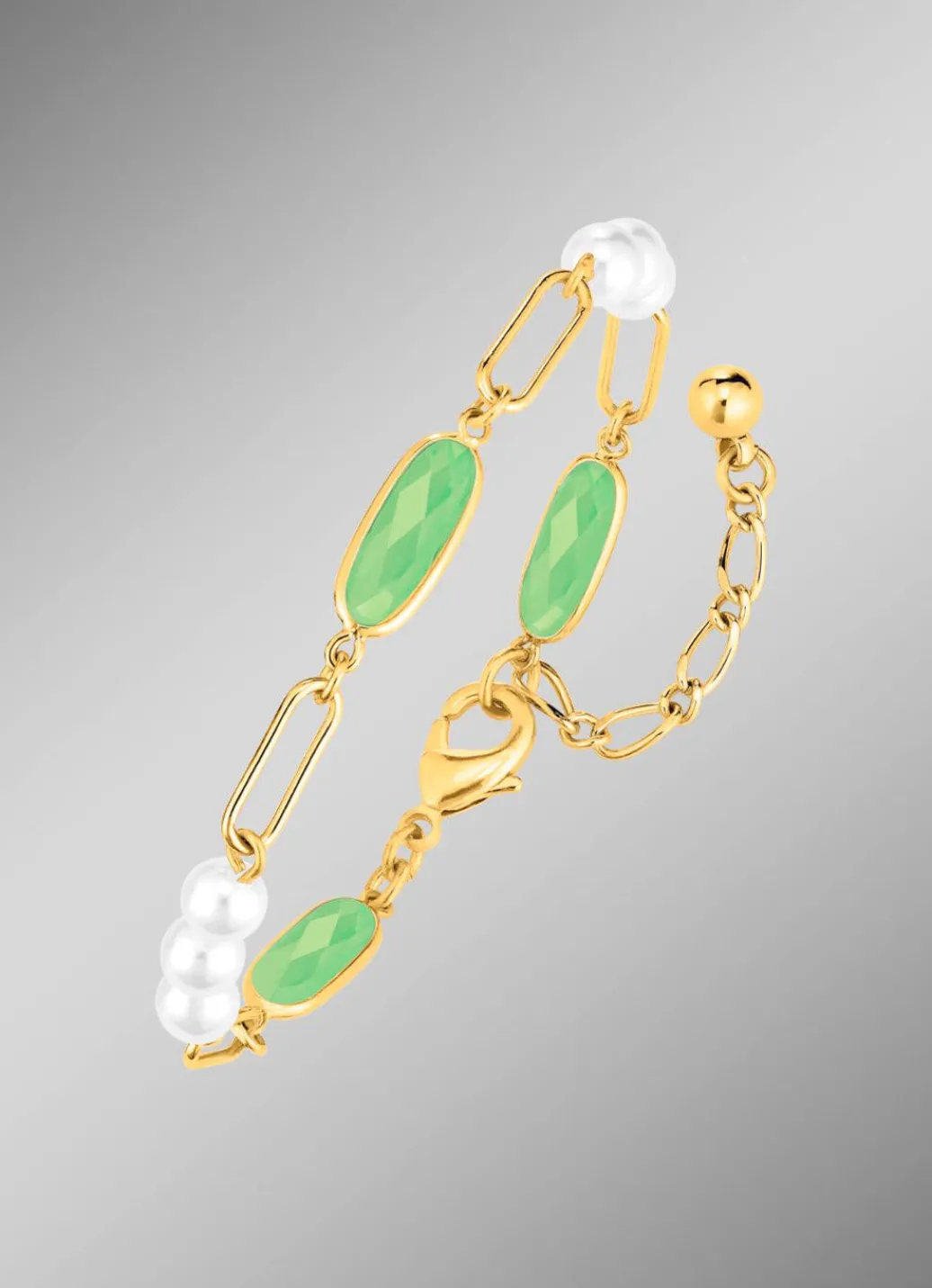New Schmuckset, 3-teilig, aus Messing mit Kristallsteinen Damen Ohrschmuck|Halsketten