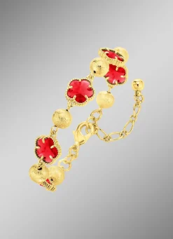 Clearance Schmuckset, 3-teilig, im Blumendesign Damen Modeschmuck