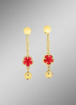 Clearance Schmuckset, 3-teilig, im Blumendesign Damen Modeschmuck