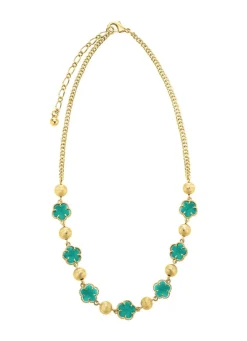 Discount Schmuckset, 3-teilig, im Blumendesign Damen Modeschmuck