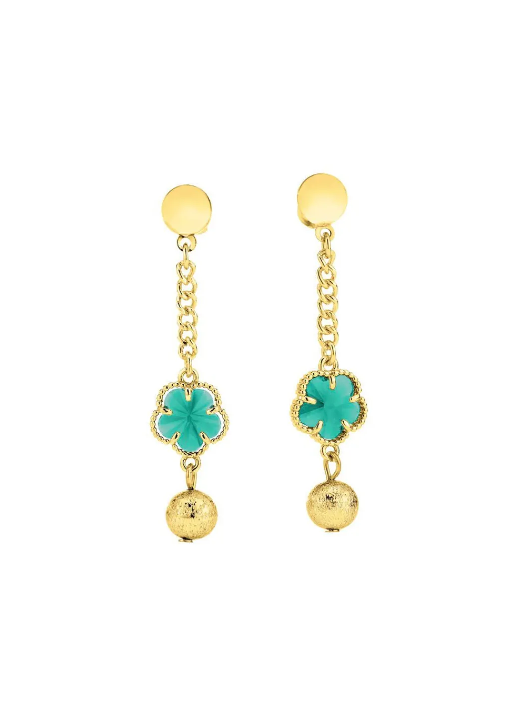Discount Schmuckset, 3-teilig, im Blumendesign Damen Modeschmuck