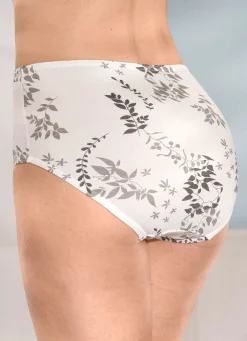 Outlet Sechserpack Slips mit Druckdessin Damen Slips